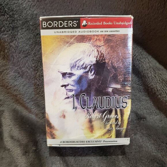 1987 Robert Graves Derek Jacobi I,Claudius AudioBook 10 Cassettes RARE - Picture 1 of 6